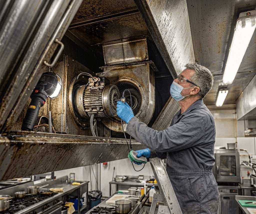 mantenimiento de campanas extractoras industriales en Madrid