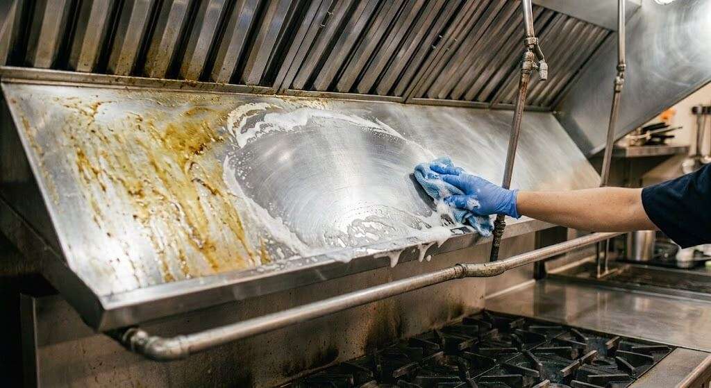 Qué desengrasante usar para campanas en restaurantes